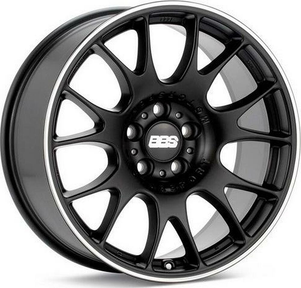 BBS CH 9x20 5x120 ET 24 Dia 82 Satin black/diamond-cut