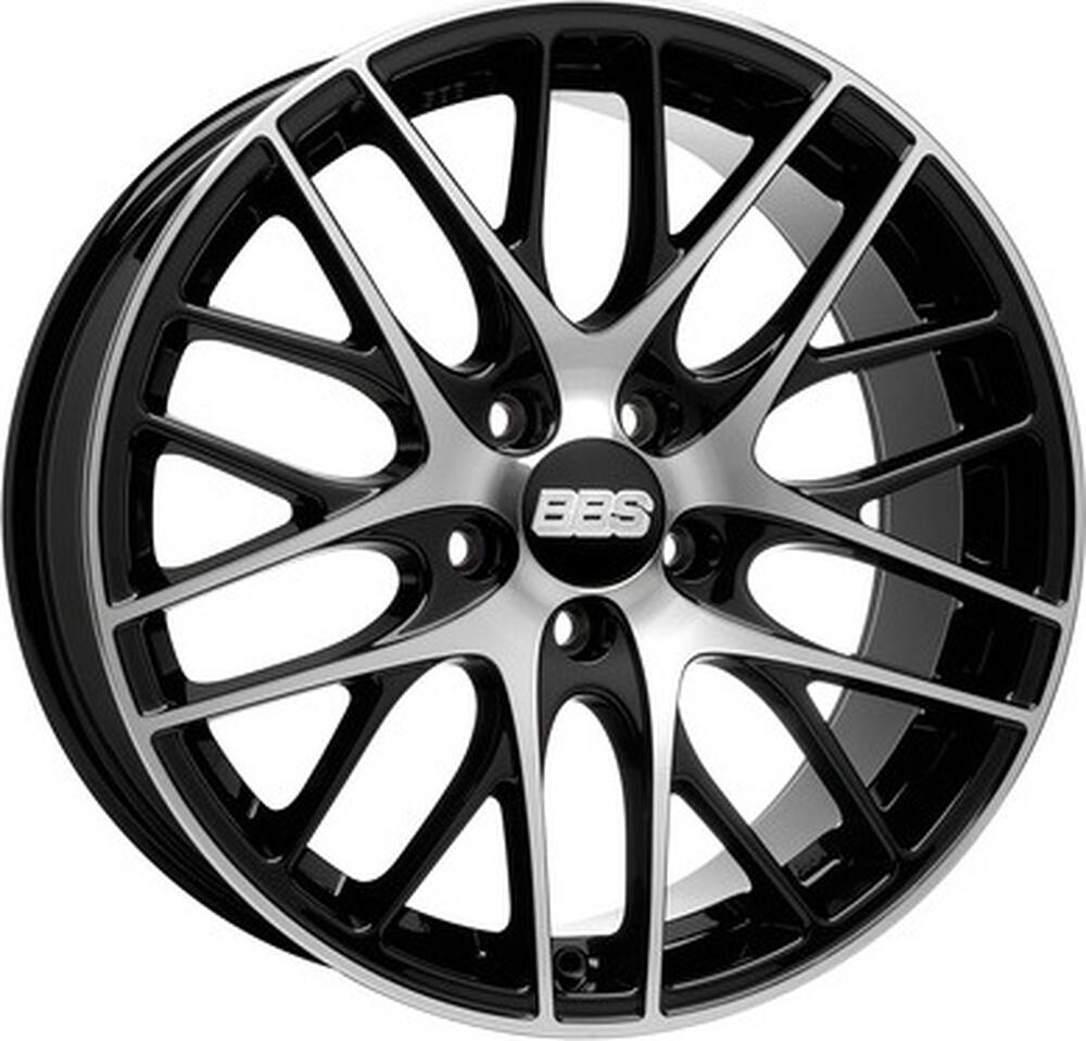 BBS CS 8.5x19 5x112 ET 40 Dia 82 schwarz/poliert