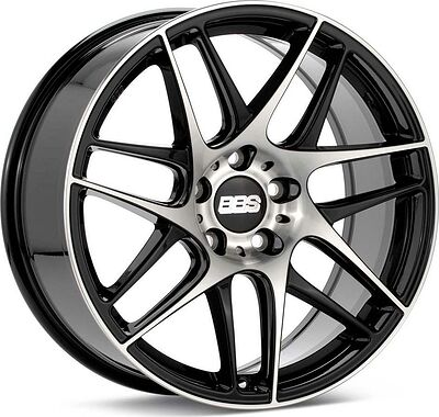BBS CX-R 9x20 5x112 ET 25 Dia 82 schwarz/poliert