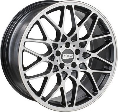 BBS RX 10x20 5x112 ET 42 Dia 82 Schwarz Diamantgedreht