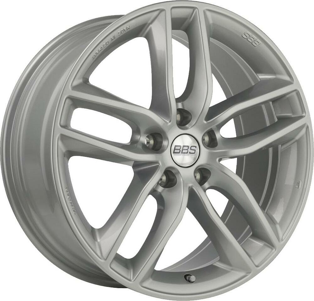 BBS SX 7.5x17 5x112 ET 45 Dia 82 Brilliant Silver
