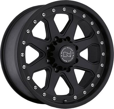 Black Rhino Imperial 9x17 5x127 ET -12 Dia 78 Matte Black