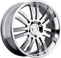 Black Rhino Robberg 9x20 5x150 ET 25 Dia 110.1 Chrome
