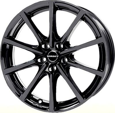 Borbet BL5 8x18 5x112 ET 50 Dia 72 Black glossy