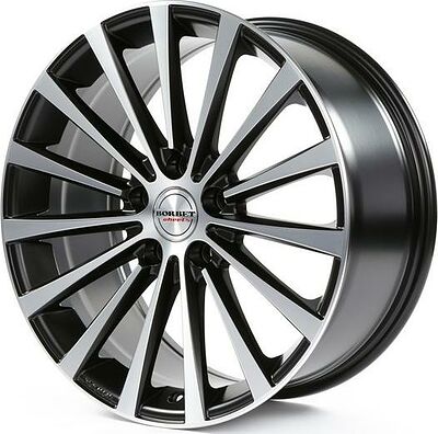 Borbet BLX 8.5x19 5x114.3 ET 40 Dia 70.5 Black Polished