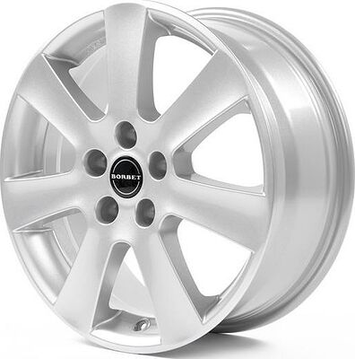 Borbet CA 6.5x15 5x114.3 ET 40 Dia 72.5 silver