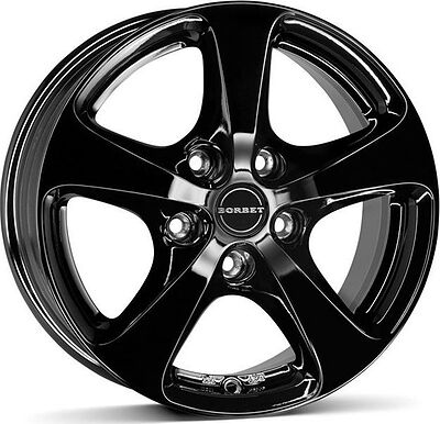 Borbet CC 7x16 5x120 ET 40 Dia 65.06 Black Gloss