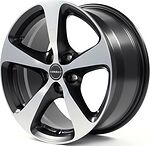Borbet CC 7x16 5x115 ET 40 Dia 70.1 Black Polished Matt Borbet CC 7x16 5x115 ET 40 Dia 70.1 Black Polished Matt