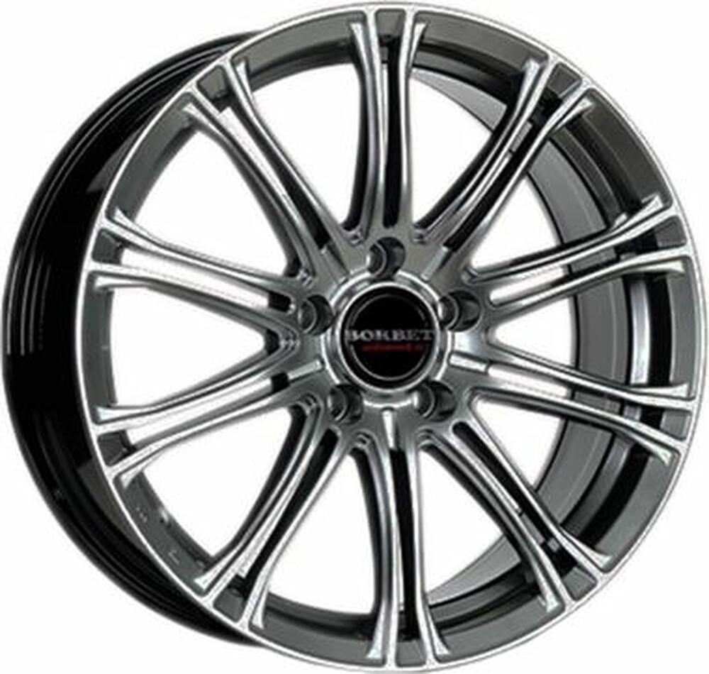 Borbet CW1/5 8x18 5x112 ET 45 Dia 72.5 Hyper Silver