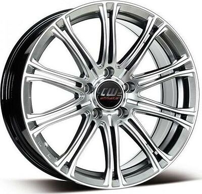 Borbet CW1 8x19 5x120 ET 30 Dia 72.5 silver