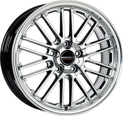 Borbet CW2/5 8.5x18 5x112 ET 30 Dia 72.5 Hyper horn polished