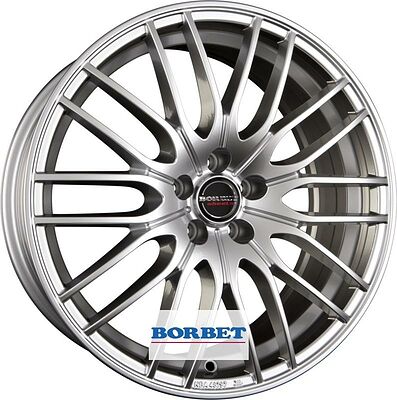 Borbet CW4/5 7x17 5x115 ET 40 Dia 70.2 silver
