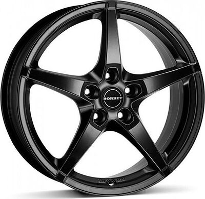 Borbet FS 7x17 5x112 ET 38 Dia 72.5 Black Matt
