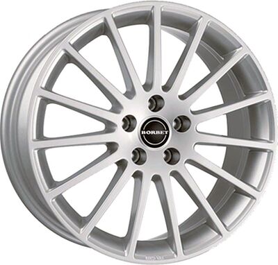 Borbet LS 7.5x17 5x112 ET 53 Dia 57.1 Cristal silver