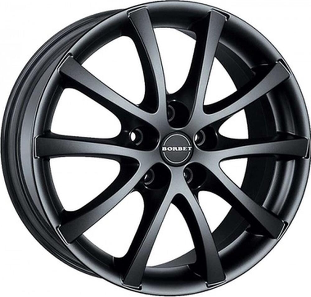 Borbet LV5 7x16 5x100 ET 38 Dia 64 mistral anthrazit matt