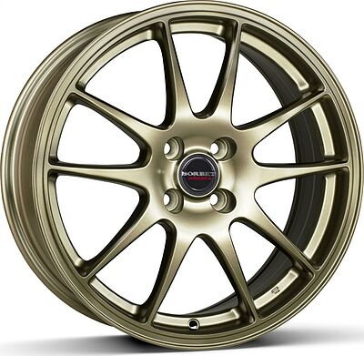 Borbet RS 7x17 5x100 ET 38 Dia 57.1 Bronze Matt