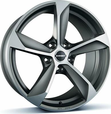 Borbet S 7x16 4x108 ET 32 Dia 65.1 silver