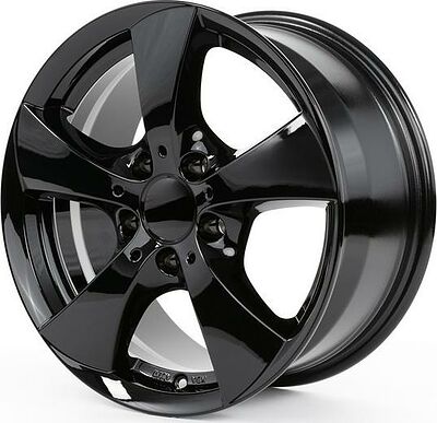 Borbet TB 7.5x16 5x112 ET 45 Dia 66.6 Black Gloss