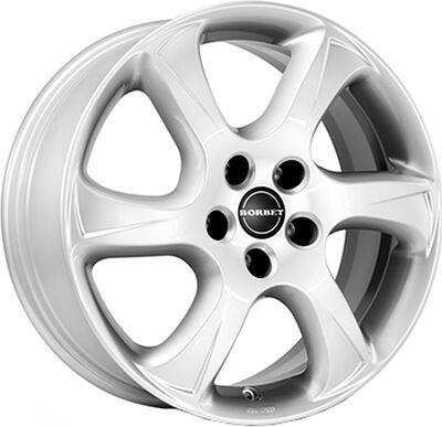 Borbet TC 6.5x16 4x100 ET 38 Dia 64.1 brilliant-silber