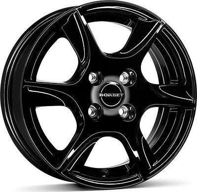 Borbet TL 7x16 5x112 ET 39 Dia 66.5 Black Gloss