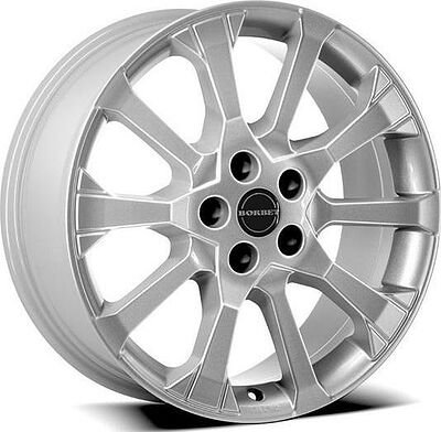 Borbet X10 7.5x17 5x108 ET 40 Dia 72.5 silver