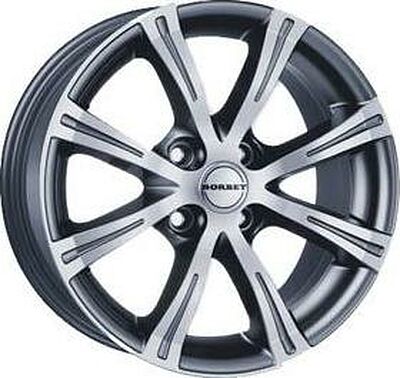Borbet X8 7x16 4x108 ET 25 Dia 65.1 