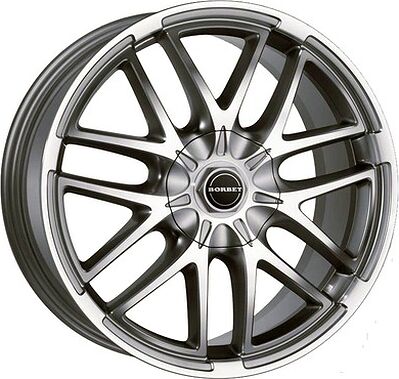 Borbet XA 9x20 5x120 ET 15 Dia 72.6 black chrome polished