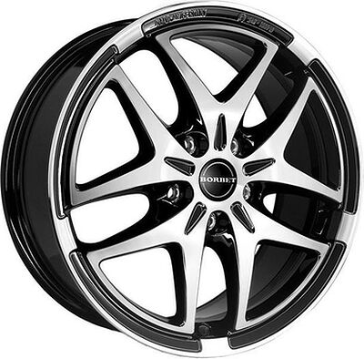 Borbet XB 6.5x16 5x112 ET 50 Dia 57.06 schwarz-poliert