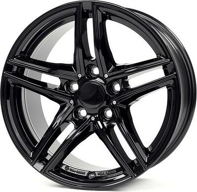 Borbet XR 7.5x16 5x112 ET 40 Dia 66.6 Black Gloss