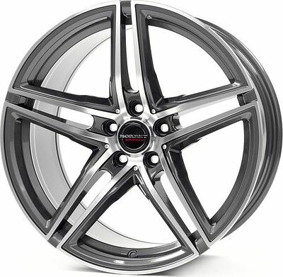 Borbet XRT 8.5x19 5x114.3 ET 40 Dia 72.5 Graphite polished