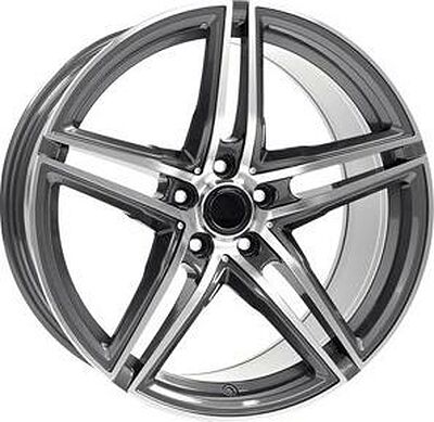 Borbet XRT 8x17 5x112 ET 40 Dia 72.5 mf graphite polished