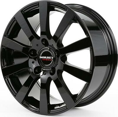 Borbet C2C 8x18 5x120 ET 45 Dia 65.1 Black Gloss