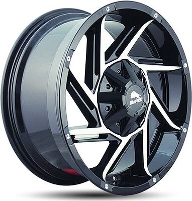 Buffalo BW-422 9x20 5x150 ET 35 Dia 110.1 gloss-black-machined-face