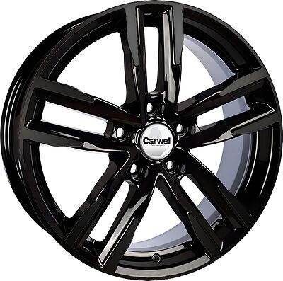 Carwel Лемно 7x17 5x112 ET 40 Dia 57.1 BK
