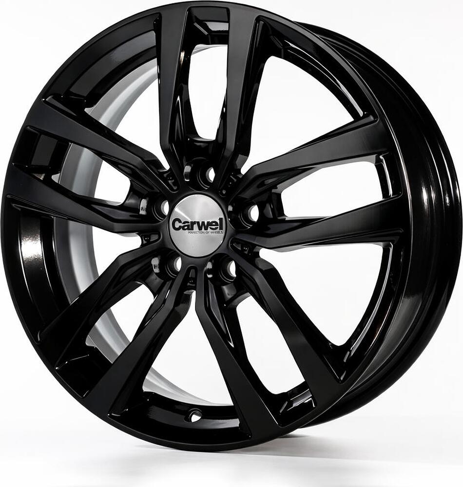 Carwel Негито 6x16 5x112 ET 43 Dia 57.1 BK