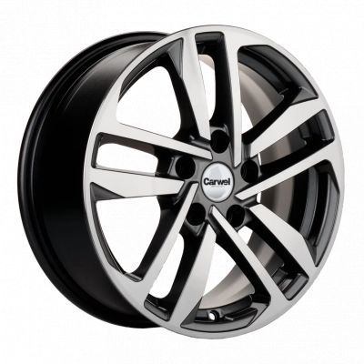 Carwel Шунет 1612 Polo 6.5x16 5x100 ET 39 Dia 57.1 BL