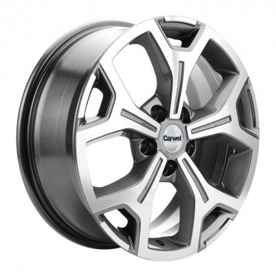 Carwel Талкас 6.5x17 5x120 ET 55 Dia 65.1 Black