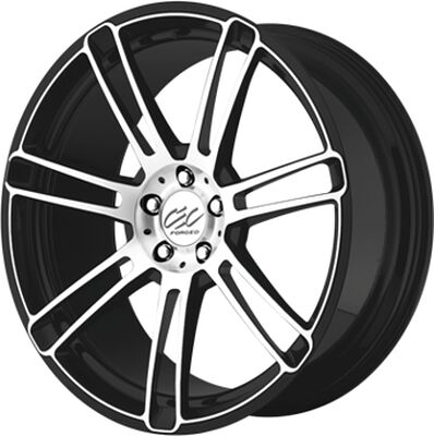 CEC C 883 10x22 5x130 ET 35 Dia 84.1 Black/Machined