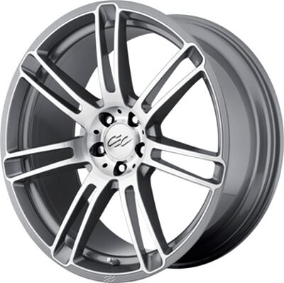 CEC C 883 10x22 5x130 ET 45 Dia 84.1 Silver/Machined