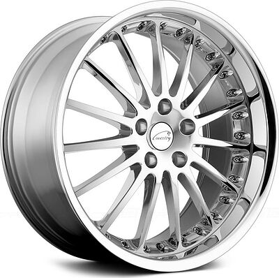 Coventry Whitley 8.5x19 5x108 ET 42 Dia 63.4 Chrome