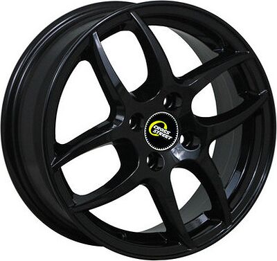 Cross Street CR-18 6x15 4x100 ET 40 Dia 60.1 black