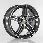 Cross Street CR-27 6x15 4x100 ET 40 Dia 60.1 gmf