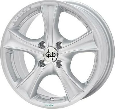 DP DP142 6.5x15 5x100 ET 38 Dia 57.1 Silver