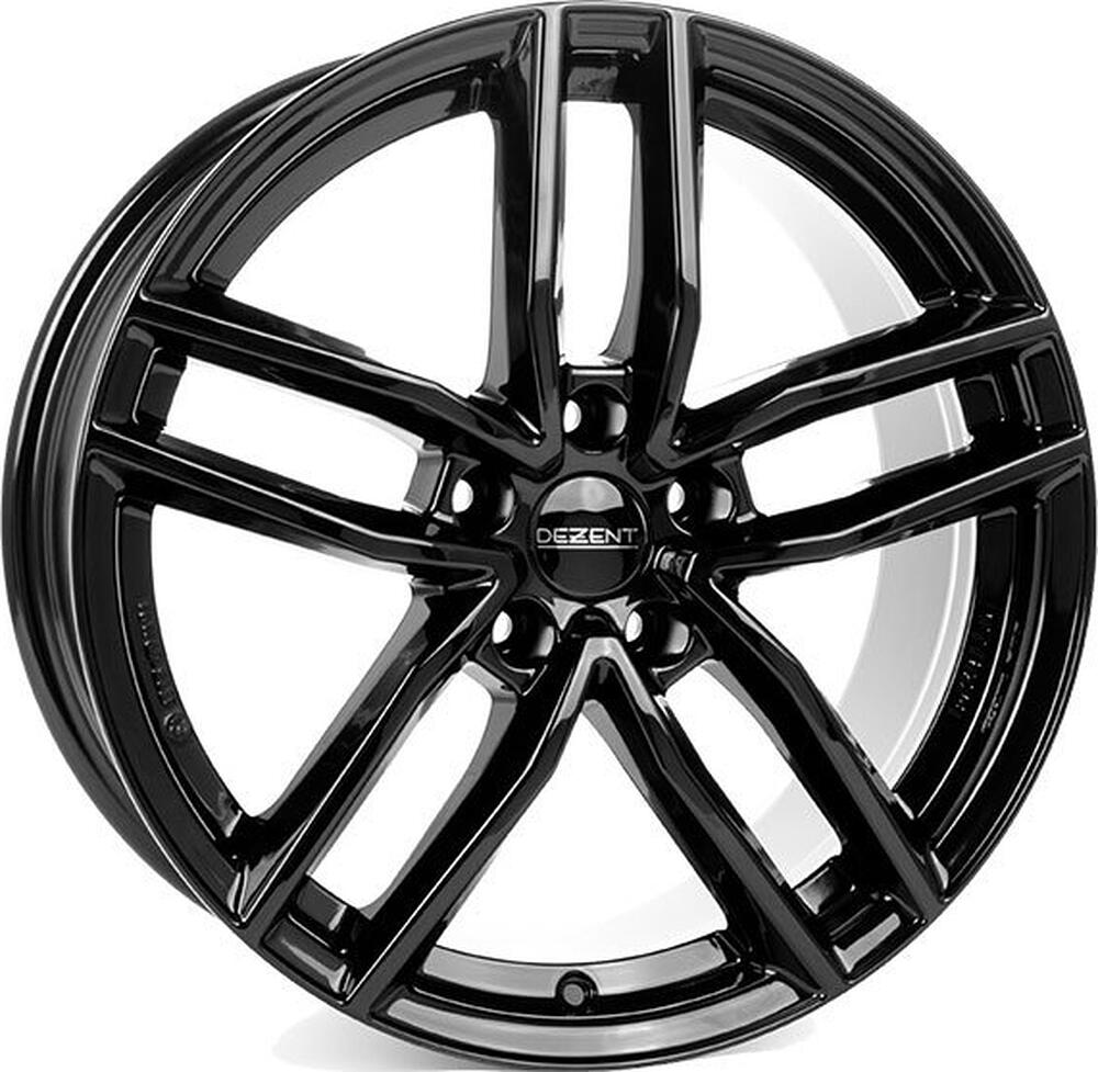 Dezent TR black 7x17 5x114.3 ET 40 Dia 71.6 Black