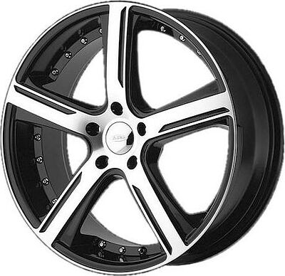 Diamo DI37 Karat 8x18 5x114 ET 42 Dia 66 Black/Machined