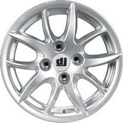 DJ 378 7x16 5x100 ET 35 Dia 72.6 silver