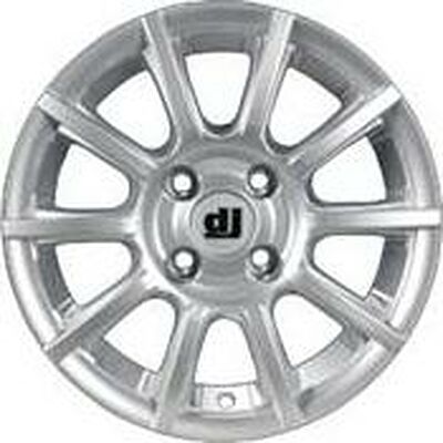 DJ 386 6x14 4x98 ET 35 Dia 67.1 silver