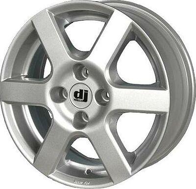 DJ 411 6.5x15 5x110 ET 38 Dia 65.1 silver