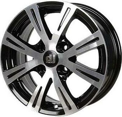 DJ 427 7x16 4x100 ET 38 Dia 72.6 silver