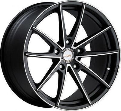 DLW MANAY 9x20 5x120 ET 40 Dia 78 Black Matt Polish